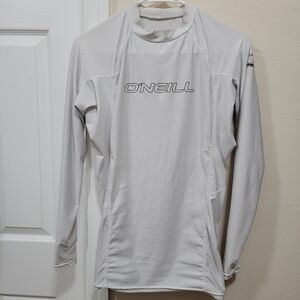 O'Neill White Long Sleeve Tees Casual Cotton